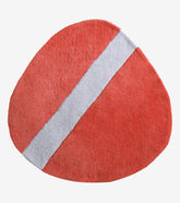 STONE - Tapis enfant - Galet (rouge et gris)